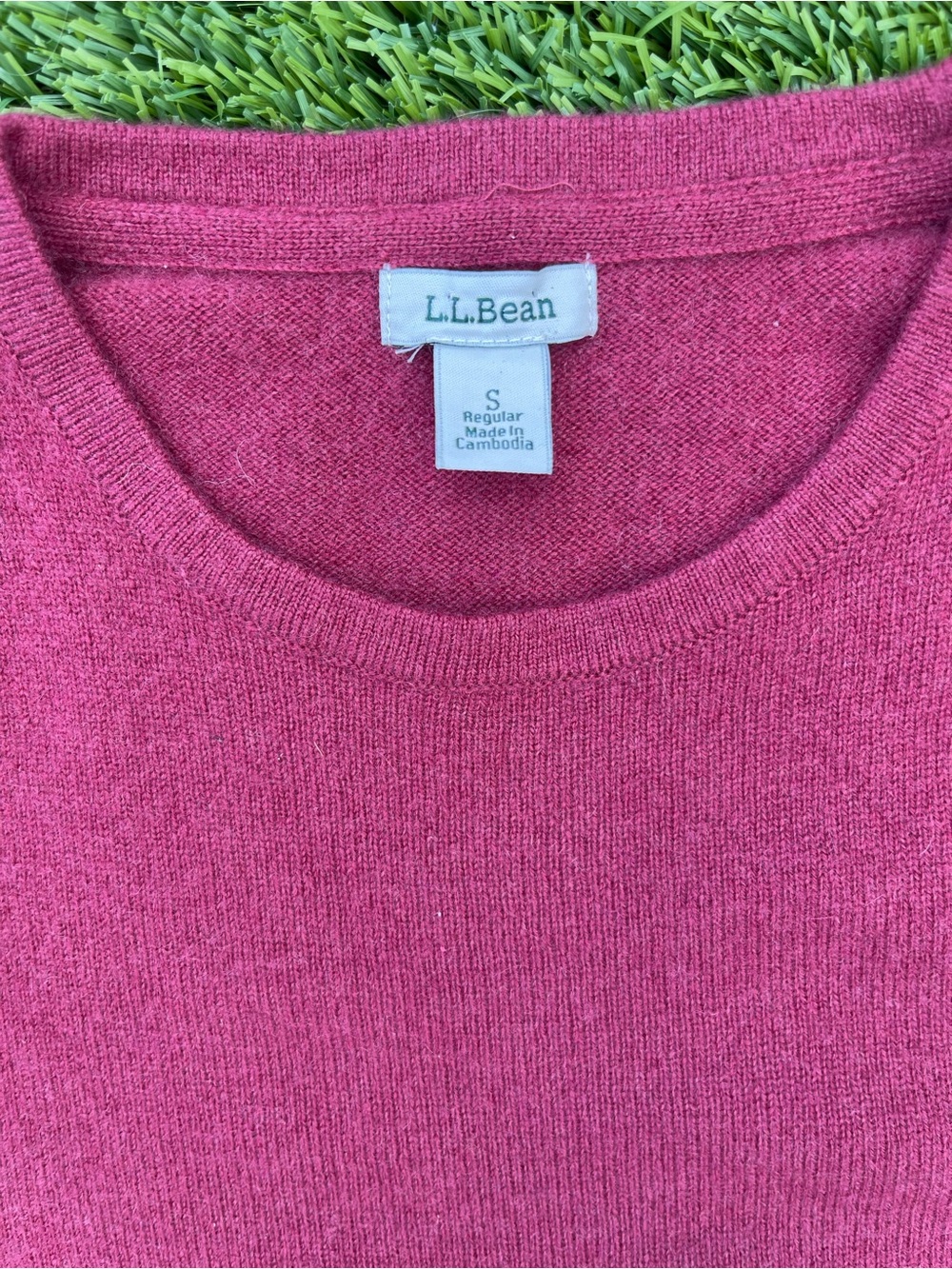 L.L. Bean Women’s Cranberry Crewneck Sweater